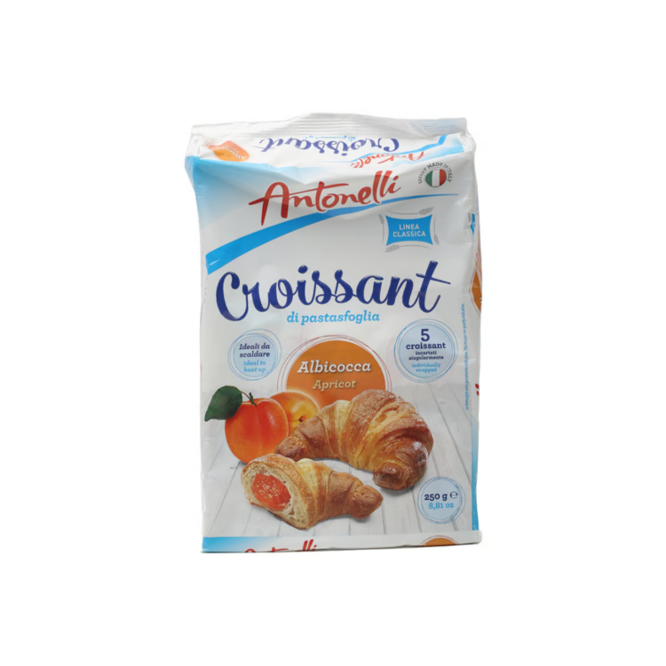 ANTONELLI CROISSANT APRICOT 250 GR X 8