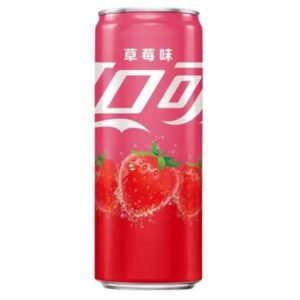 CHINESE COCA COLA STRAWBERRY 330ML X 24