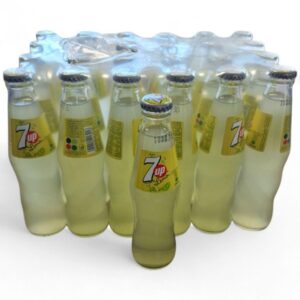 C-7UP LEMON GLASS 250ML X 24 (11+1 GRATIS)