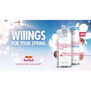 RED BULL CHERRY SAKURA 250ML X 12