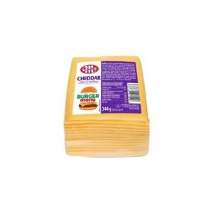 Mlekovita Cheddar Burger cheese sliced 344gr x 9